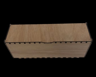 Card storage - holds cards vertically - 10 dividers included - DIY - easy assembly - LCG and more!