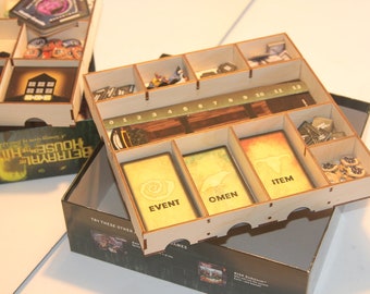 DIGITAL DXF Download file for organiser compatible with BETRAYAL at House on Hill Board Game - laser cut,board game, diy, self assembly