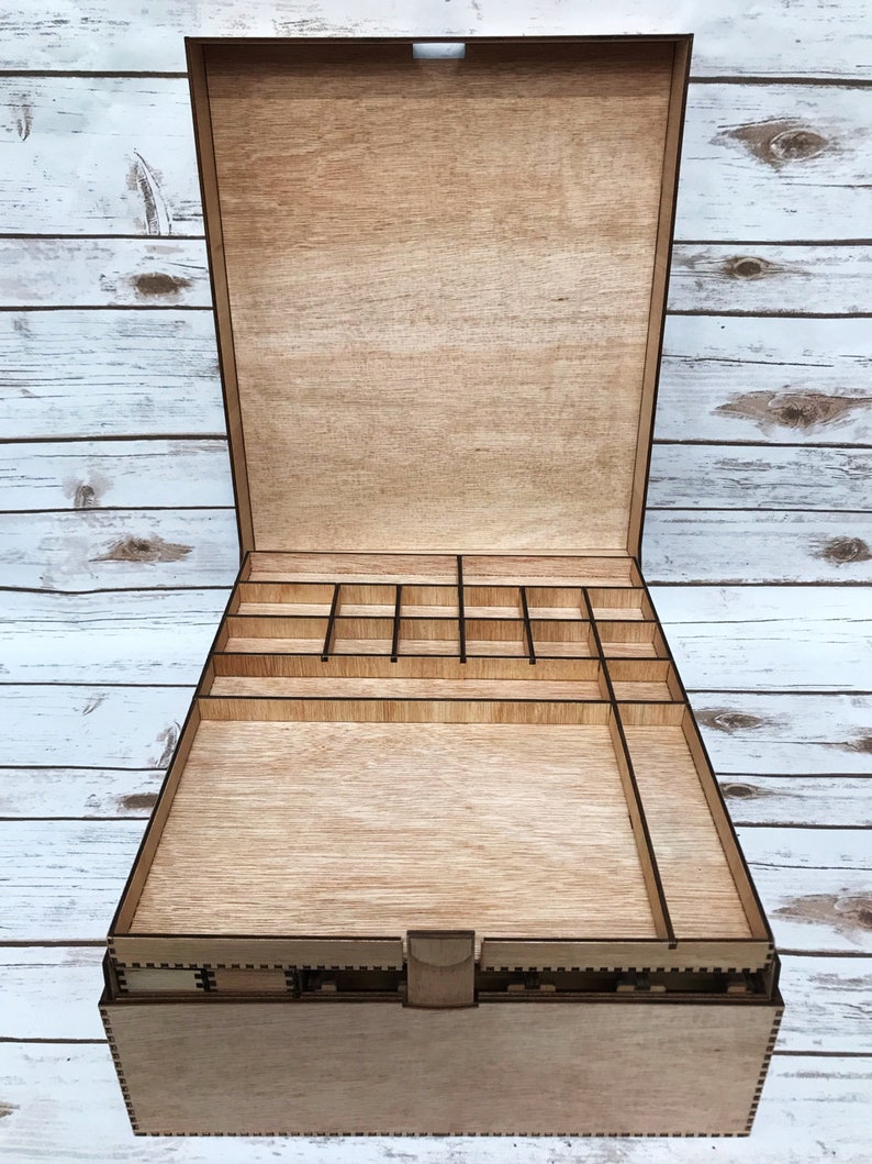 Jumbo Carcassonne Box Ultimate Storage for the Carcassonne Etsy