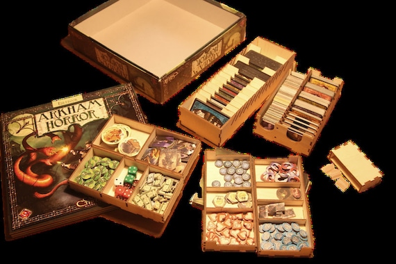 Arkham Horror Board Game Organizer: Laser Cut DXF File (digital Download) - Etsy Arkham Horror Board Game Organizer: Laser Cut DXF File (digital Download) - Etsy