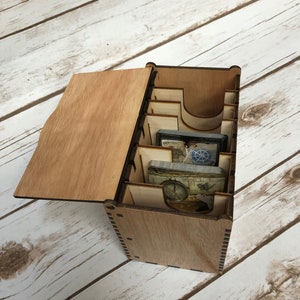 Porta carte di mezza dimensione - Fai da te - Facile da montare - LCG e molto altro!