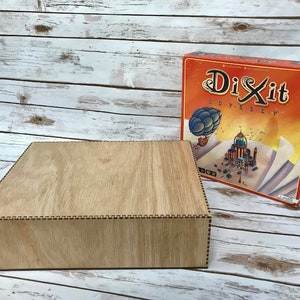 DIXIT COLLECTION BOX - room for all current expansions with room for more!  Cards, card games, card storage, laser cut.