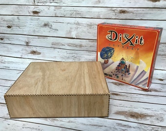 DIXIT COLLECTION BOX - room for all current expansions with room for more!  Cards, card games, card storage, laser cut.