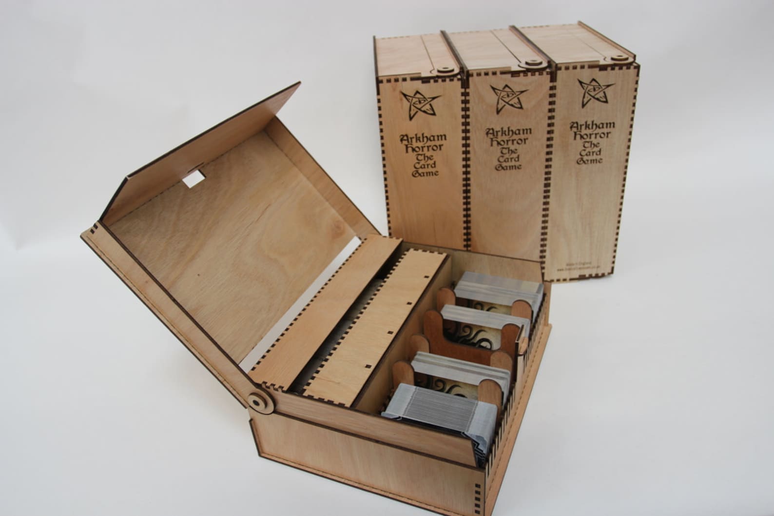 Arkham Horror Card Game Collection Box - With Token Box - Takes Sleeved ...