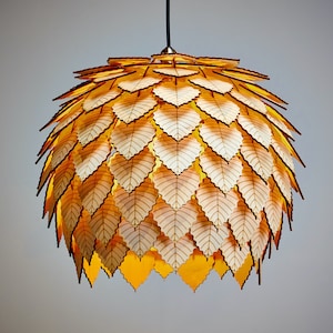 SELF ASSEMBLY Glimmer Light Shade from Basically Wooden - NO Glue Required!