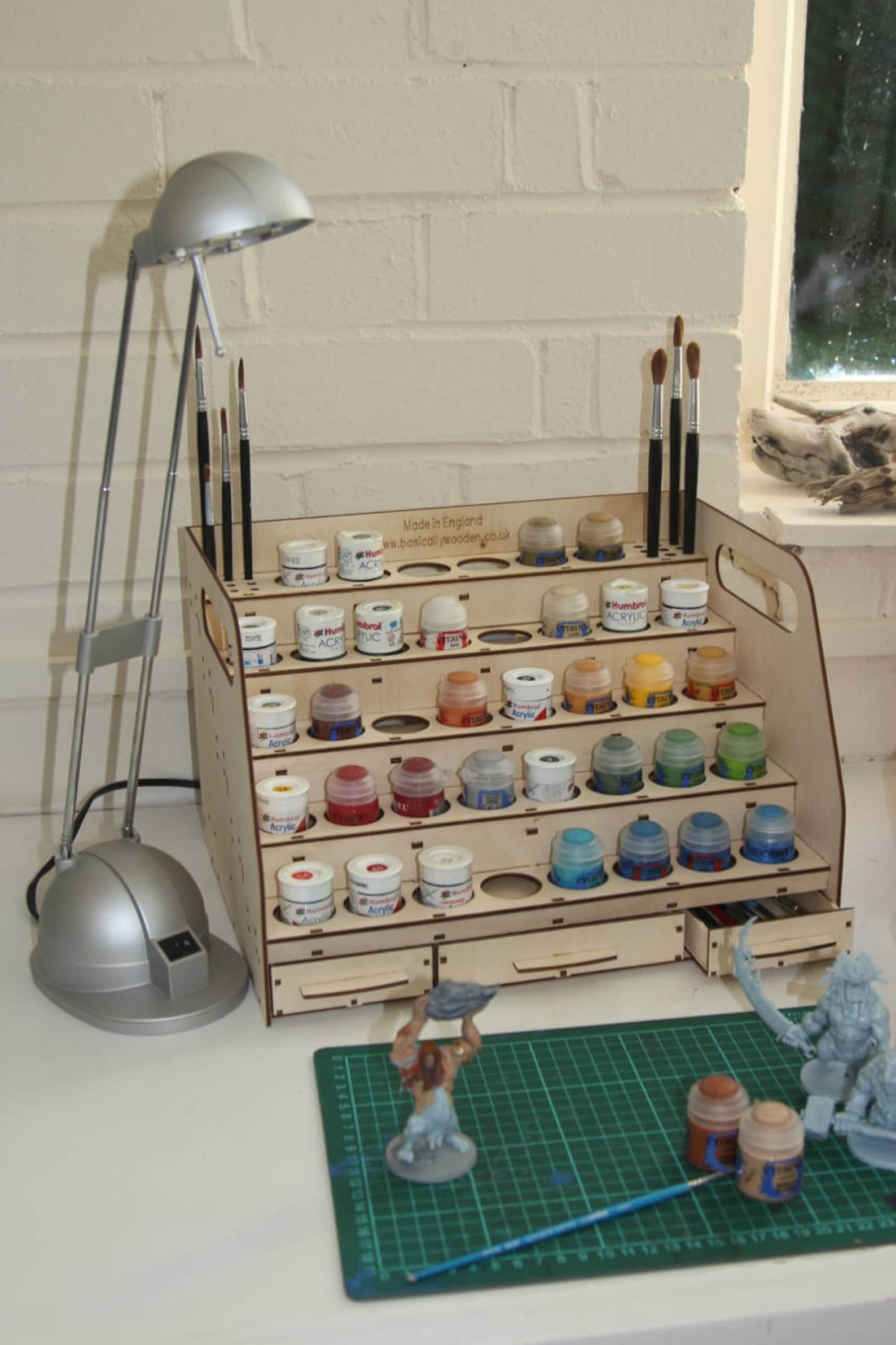 Art / Paint Station Perfect for Storing Your Paints Inks Etsy