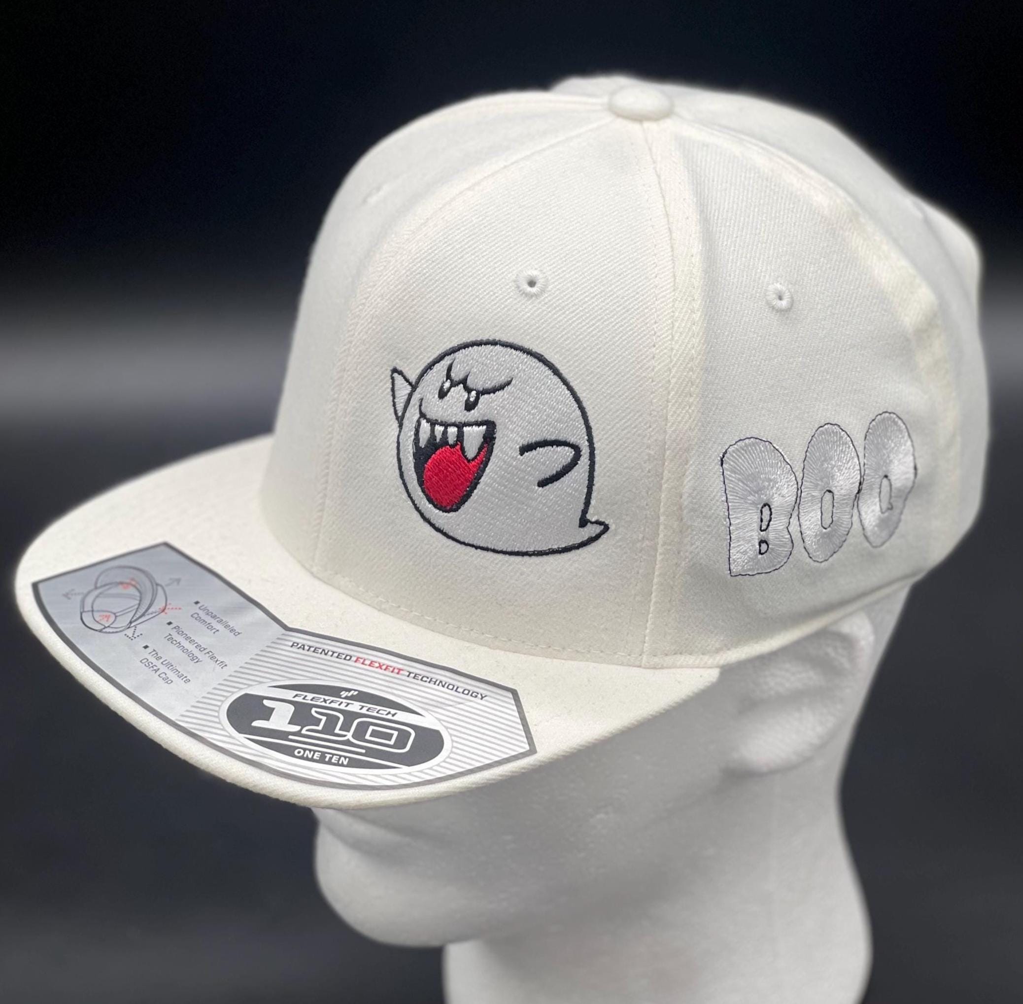 Boo Hat Super Mario Brothers Inspired Boo Hat | Haunted Ghost Inspired Cap ...