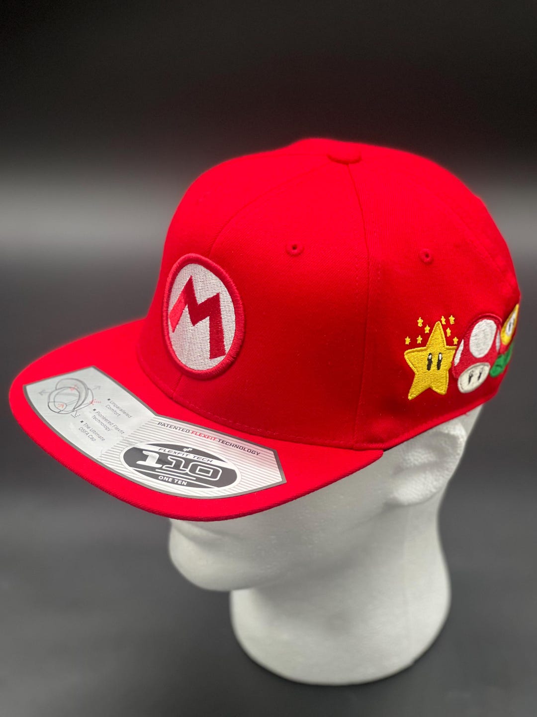 REDS Large R Logo Flexfit Flatbill Hat available in M/L REDS Large R Logo Flexfit Flatbill Hat available in M/L