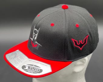 Batman Beyond Inspired DC Comics Embroidered Hat- Gotham City Superhero Fans