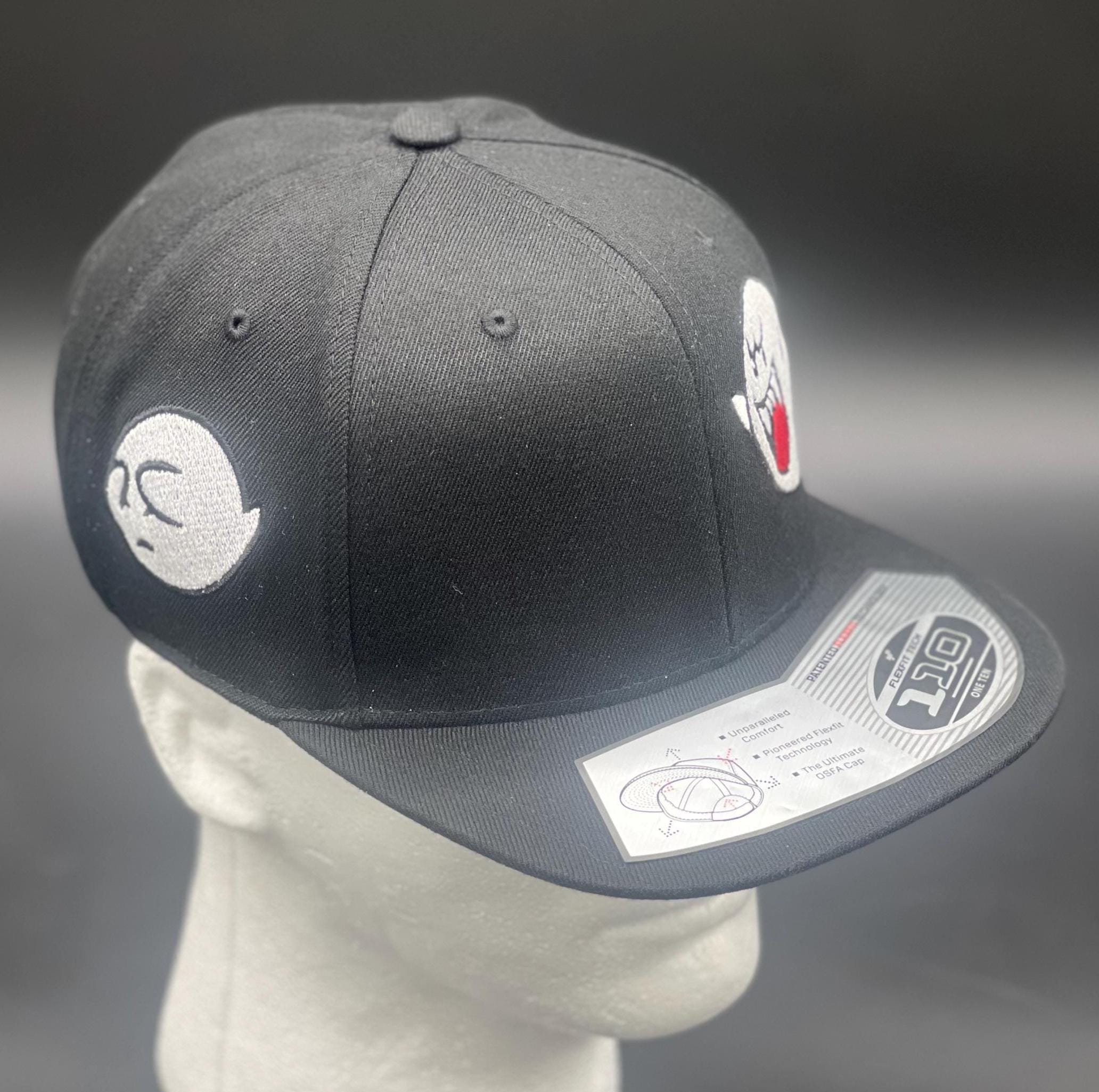 Boo Hat Super Mario Brothers Inspired Boo Hat | Haunted Ghost Inspired Cap ...