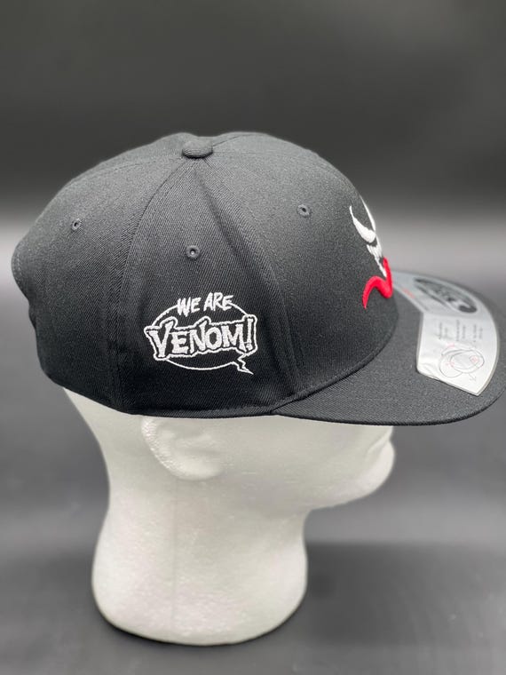 Venom Inspired Hat | Marvel Symbiote Embroidered Cap | Antihero