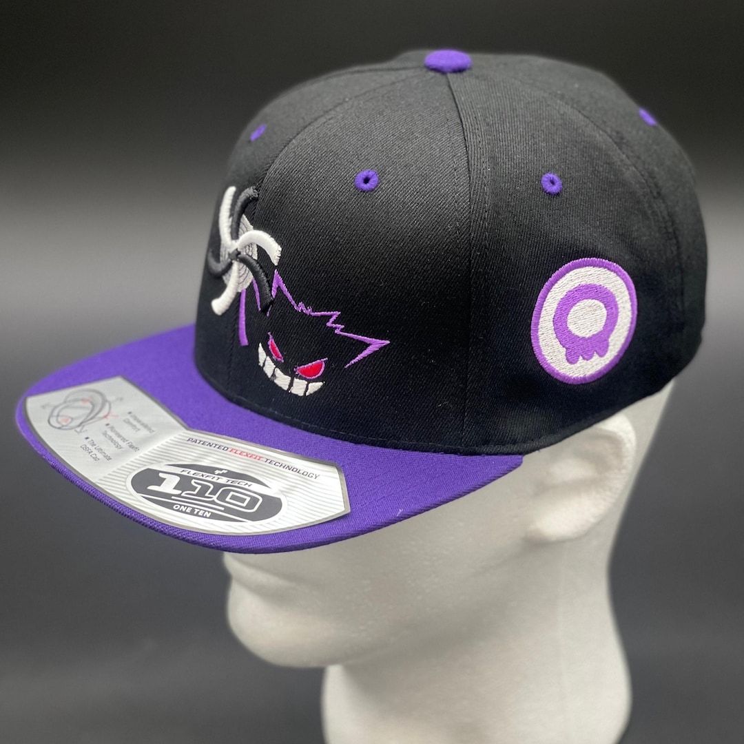 Vintage Pokémon Gengar 90 Rare Pokémon Gengar SnapBack Hat main image 1