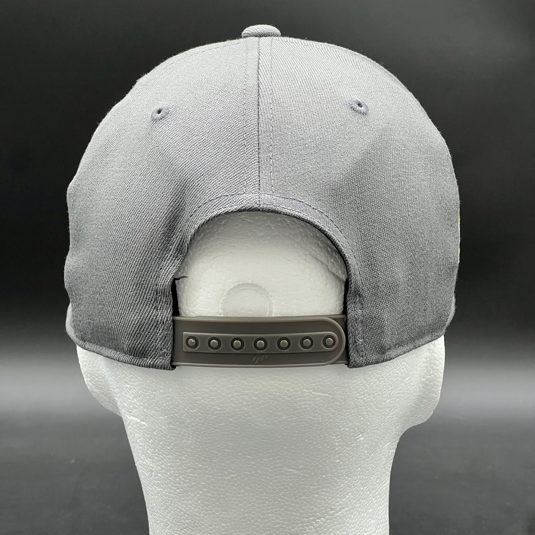 Silver the Hedgehog Inspired Embroidered Snapback Hat | Custom