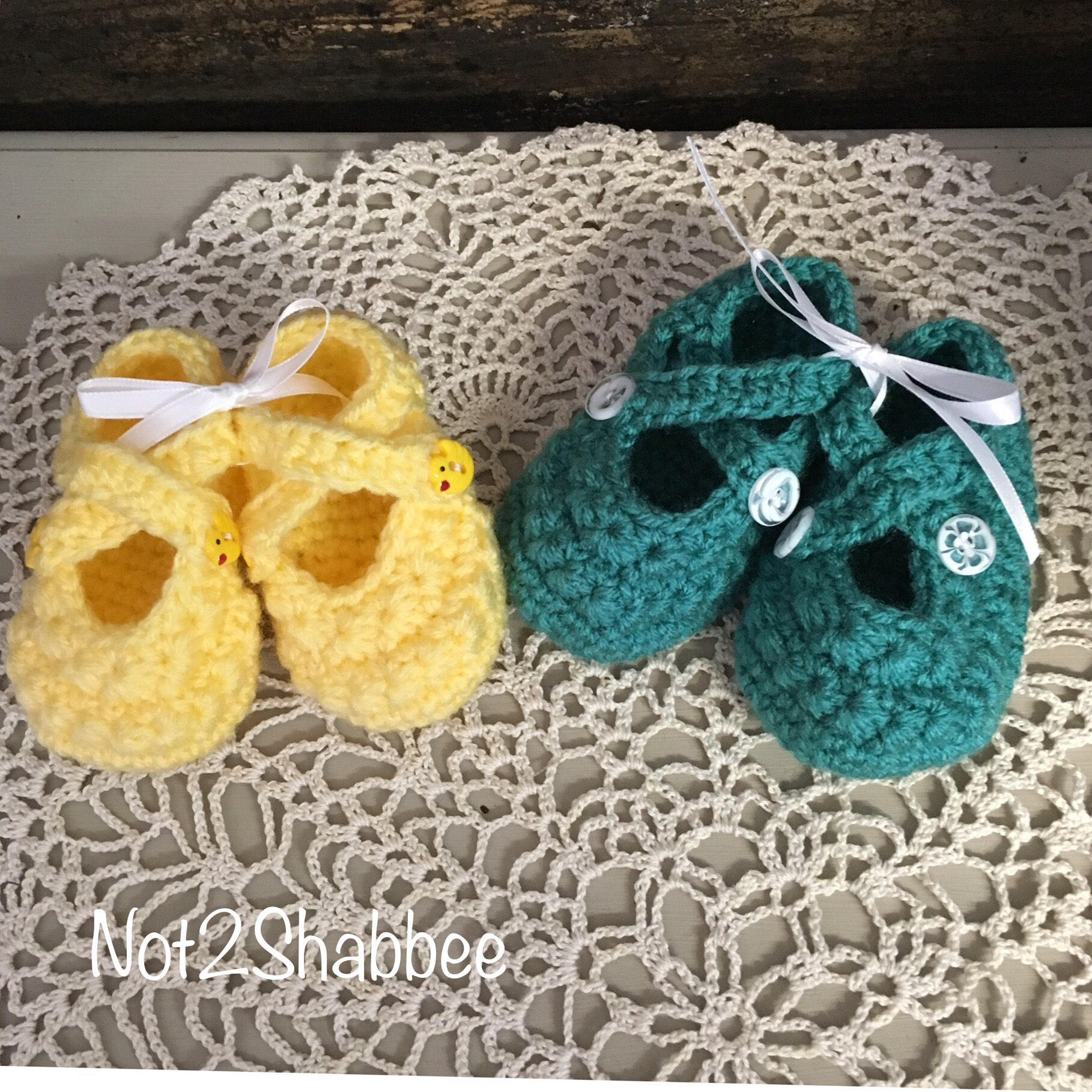 Baby Booties Mary Jane Style Crochet Baby Booties Baby Etsy