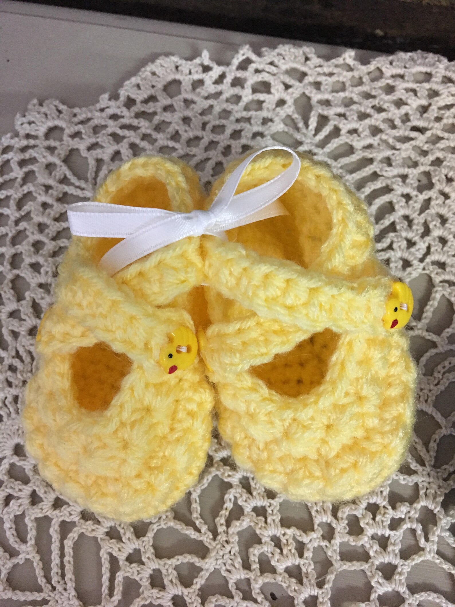 Baby Booties Mary Jane Style crochet Baby Booties Baby Etsy