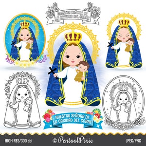 Nuestra Señora de la Caridad del Cobre, Nuestra Señora de la Caridad del Cobre, Madre María, Virgencitas, Virgen María, Santos, santo clipart