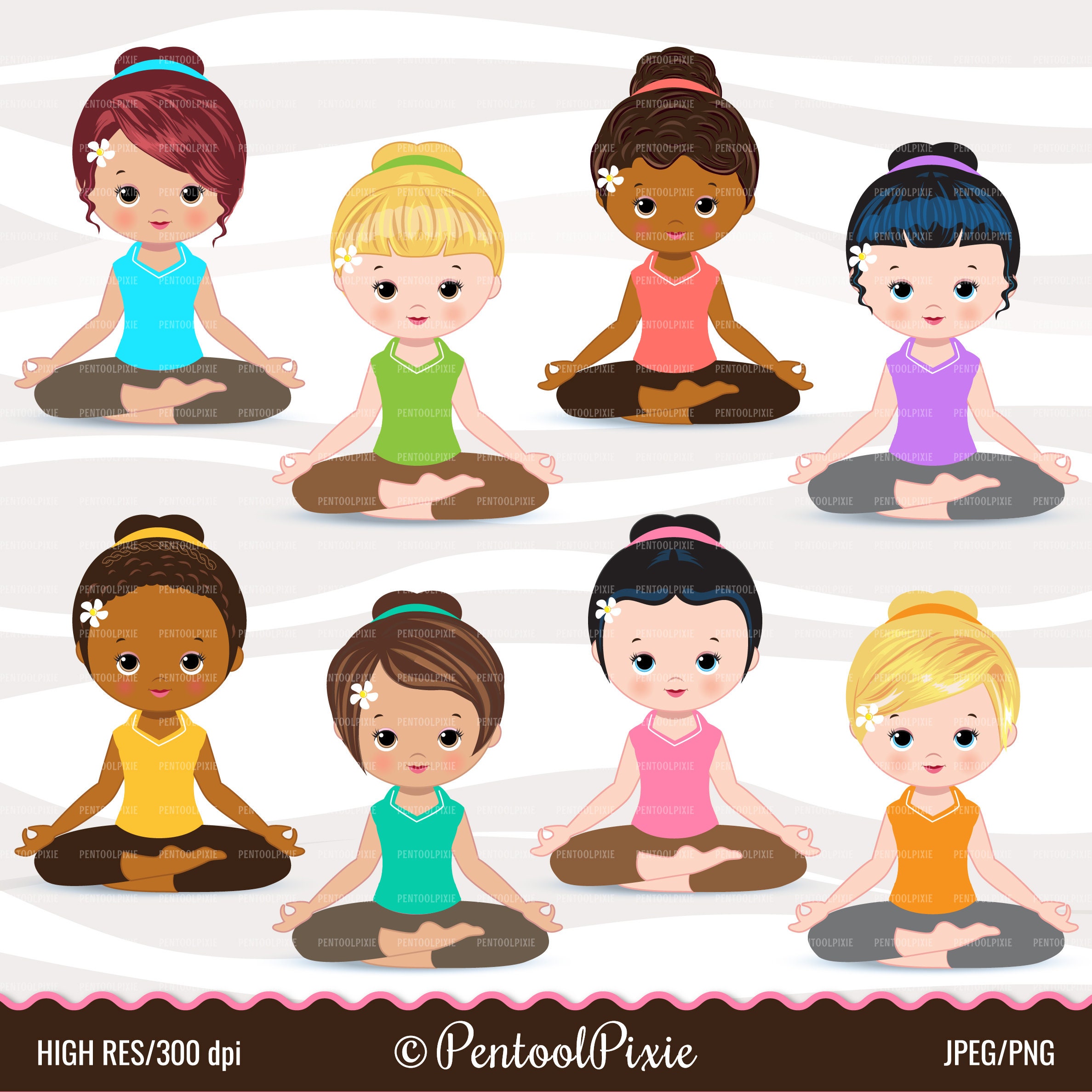 exercise class clipart