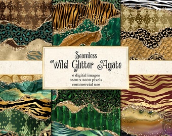 Download Glitter Agate Etsy