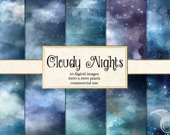 24 Pages Galaxy-Themed Patterned Paper Pack 6/×6 Single Side Pattern Printed Cardstock Photo Backgrounds Decorative Decoupage Collage Art Paper for Kids//Adults YARUMI Starry Sky Scrapbook Paper