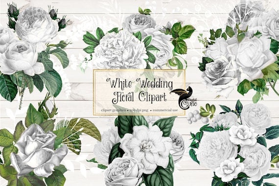 Wedding Flowers Wedding Floral Rose Clipart Flower White Garden Roses Transparent Clip Art