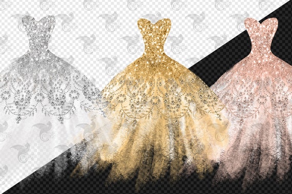 Diamond top glitter dress