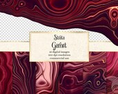 Garnet Digital Paper, Gold Foil Texture Overlays (Digital Download)