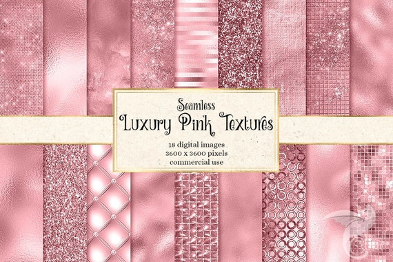 background clipart graphics 10 12x12 JPG /& PDF Mauve Pink Rose Digital Paper Download with a slight metallic foil texture printable papers