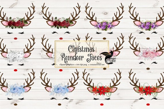 Sparkly 2024 reindeer antlers