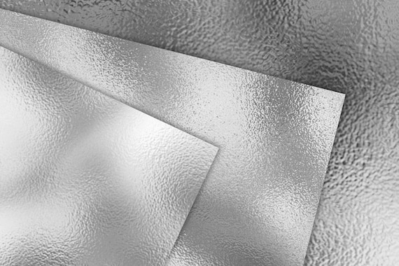 Shiny Silver Metallic Paper - Free Texture