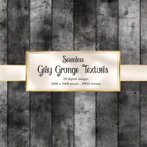 Texturas grunge gris, papel digital con textura gris transparente, fondos grises rústicos, texturas grunge, descarga instantánea enlosable