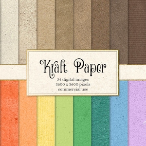 18 x 24 Indented Kraft Paper Sheets - 60#