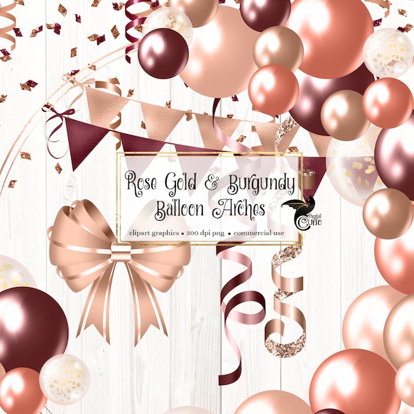 Rose Gold Balloon Arch - Etsy