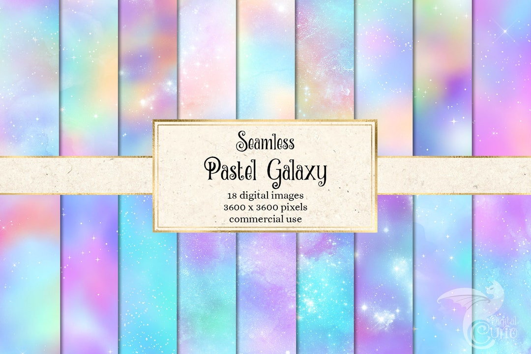 Pastel Holographic Glitter Graphic by Printable Design · Creative