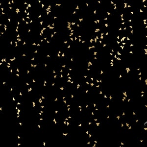 Black and Gold Confetti Digital Paper, Confetti Gold Foil Backgrounds ...