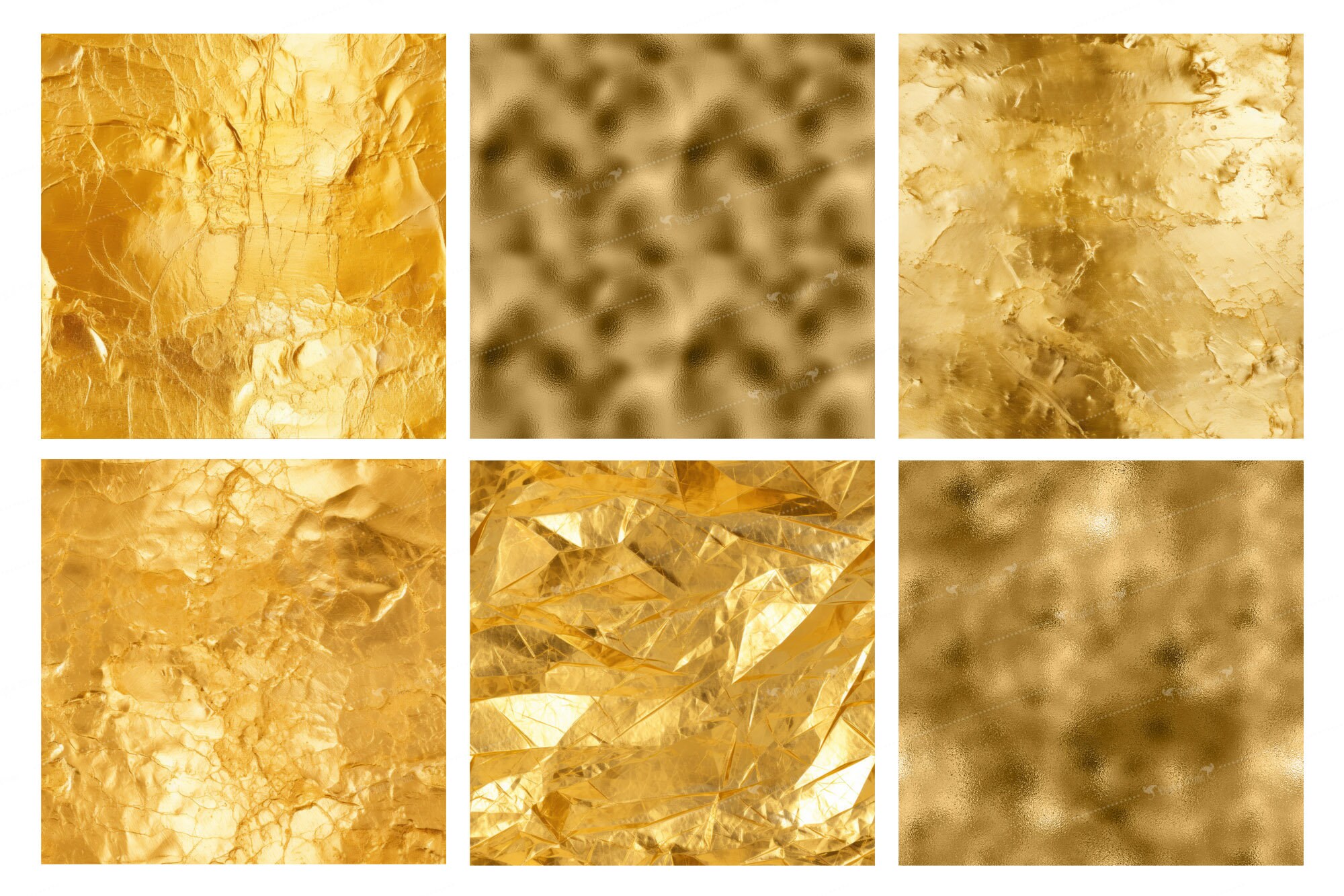Textured Gold Foil Paper - 632963745331
