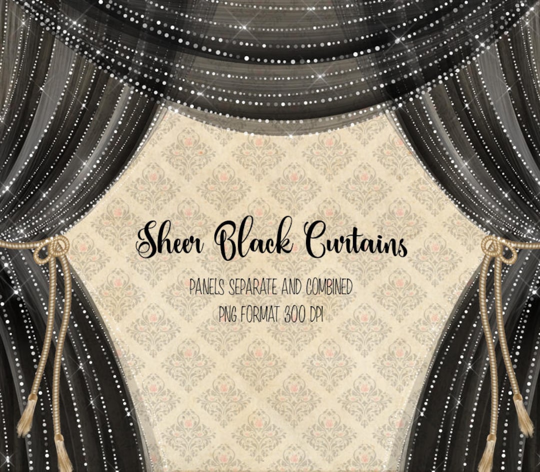 Black Curtain PNG Images Transparent Free Download, image size:1080x945