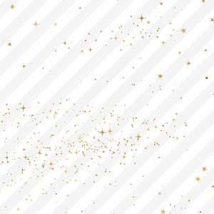 Gold Star Clusters Clipart, gold star clipart, star clip art, night sky, glitter, digital galaxy overlays, png digital instant download image 2