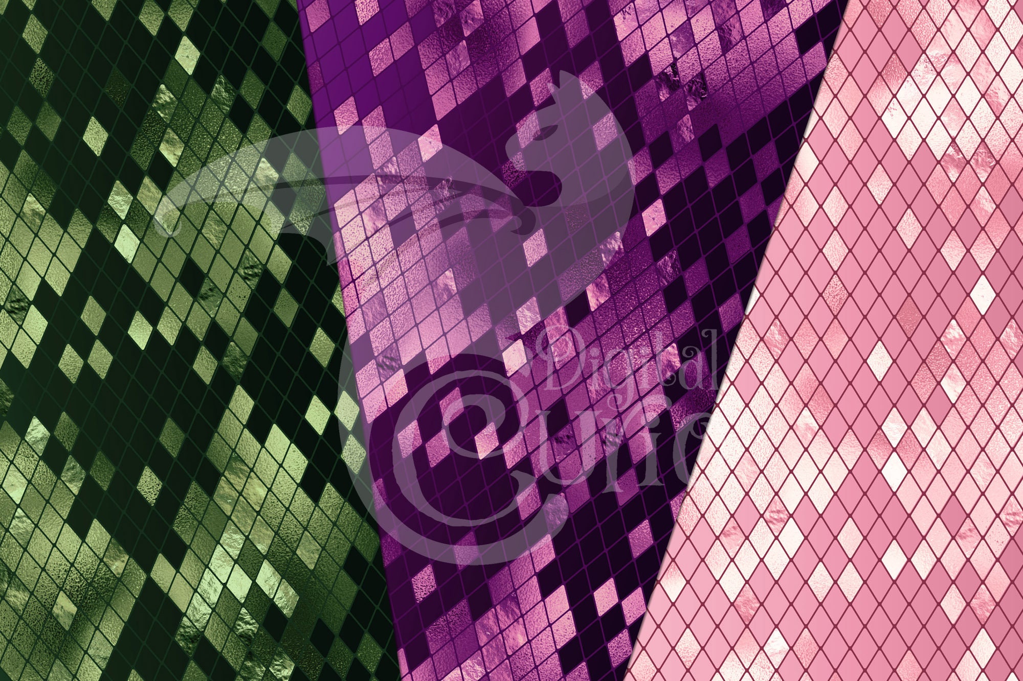 Snake Scales Digital Paper - Seamless Scale Patterns Instant Download ...