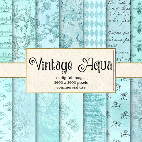 Distressed Turquoise - Etsy