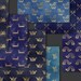 Heraldic Blue and Gold Digital Paper, Seamless Patterns, Medieval ...
