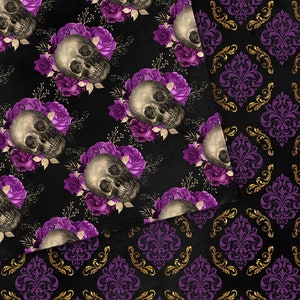 Purple Witch Digital Paper Seamless Grunge Halloween Patterns - Etsy