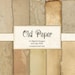 Old Paper Textures, vintage antique distressed aged paper backgrounds grunge ripped edges digital printable scrapbook paper