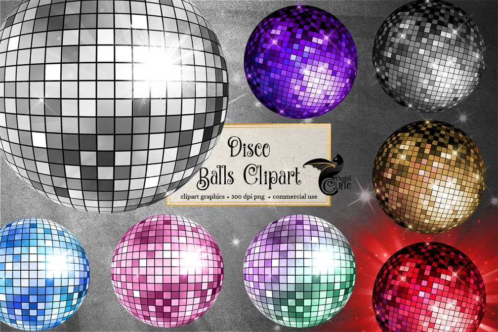 Cherry Disco Balls Print Set of 2, Disco Ball Decor, Disco Ball Art, Pink  Disco Balls, Rose Gold Mirror Balls, Disco Balls Poster, Disco Art 