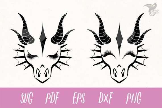 Download Free Dragon Faces Svg Dragon Svg Eyelashes Svg Dragon Clipart Etsy SVG Cut Files
