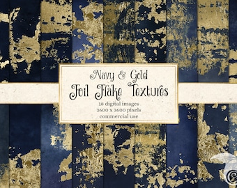May include: 18 digital images of navy blue and gold foil flake textures. Each image is 3600 x 3600 pixels and can be used for commercial purposes.
