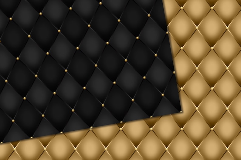 Black and Gold Party Decorations Clip Art with frames and Etsy