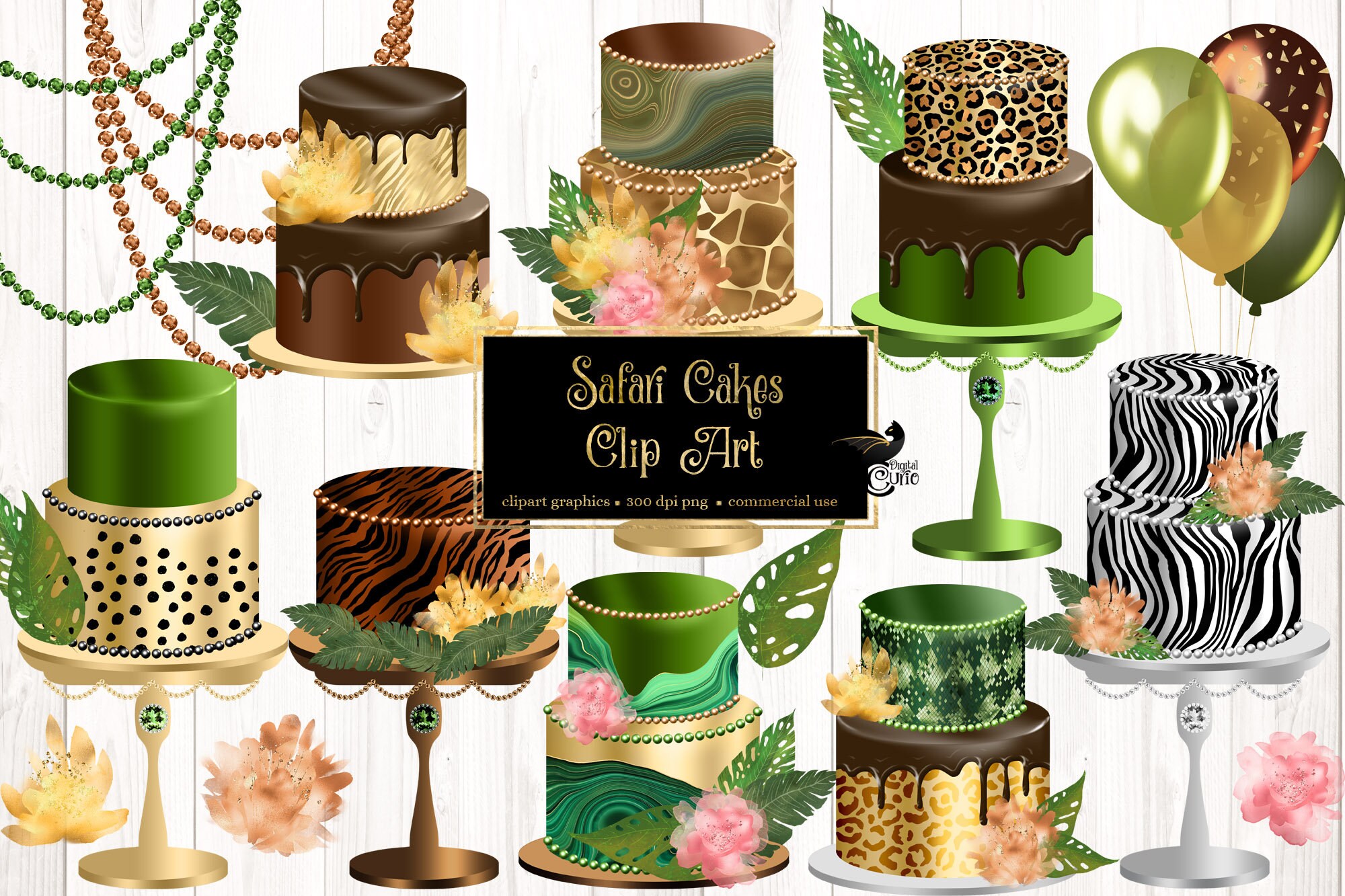 Jungle Theme Cake Designs & Images