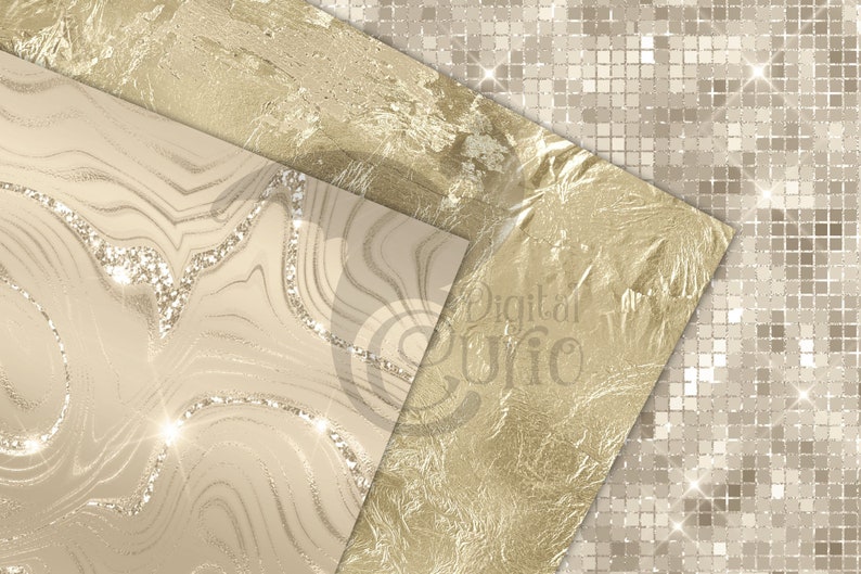 Luxury Champagne Digital Paper Seamless Champagne Scrapbook Etsy