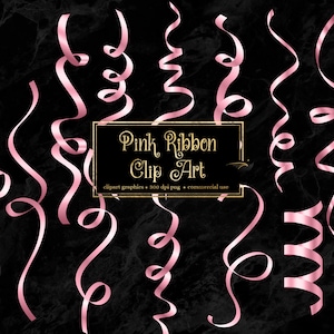 Ribbon Clip Art - rosa Schleifenband in png Format sofortiger Download für kommerzielle Nutzung
