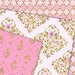 Pink and Gold Glitter Digital Paper, Seamless Gold Glitter Printable ...